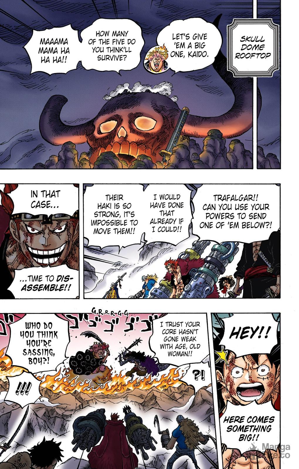 One Piece Digital Colored Chapter 1009 image 06